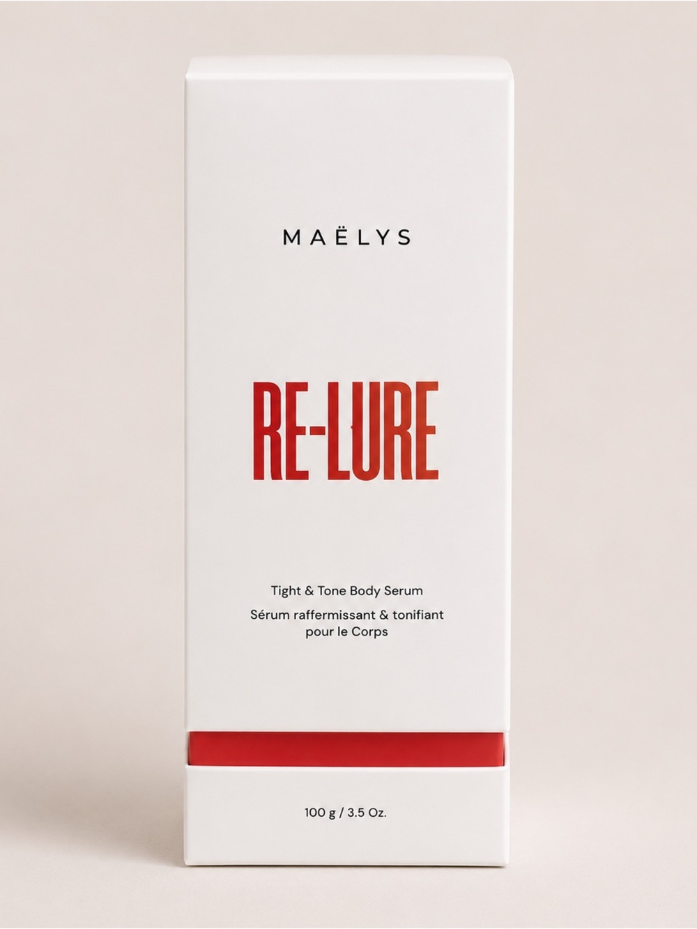 MAËLYS RE-LURE Tight & Tone Body Serum 3.5 oz New in Box Sealed